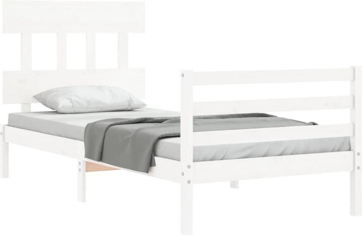 Actual product image vidaXL Bettgestell (100 x 200 cm)