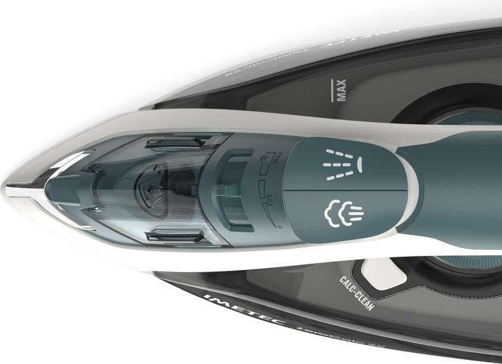 Produktbild Imetec ZeroCalc Z1 2500 Dampf- und Trockenbügeleisen Edelstahl Teeblattfarbe (2200 W, 120 g/min)