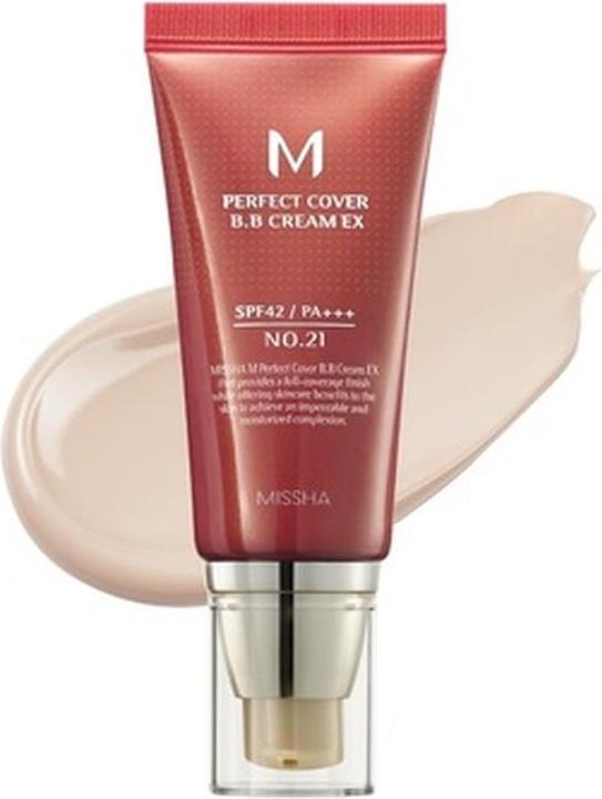 Actual product image Missha Perfect Cover (21, Beige, Light beige, Light Beige, 50 ml)