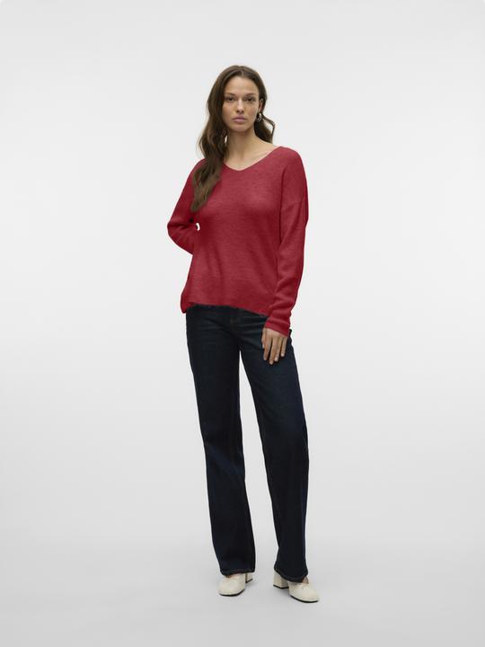 Produktbild Vero Moda Vmcrewlefile Ls V-Neck Blouse Noos (L)