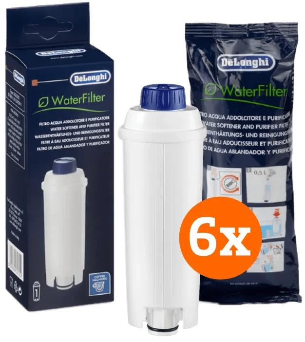 De'Longhi Wasserfilter 6er-Pack (6x)