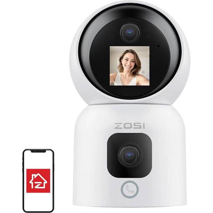 Zosi IP Indoor Camera C528M WiFi 5G Dual 6MP (2304 x 1296 Pixels), Netzwerkkamera