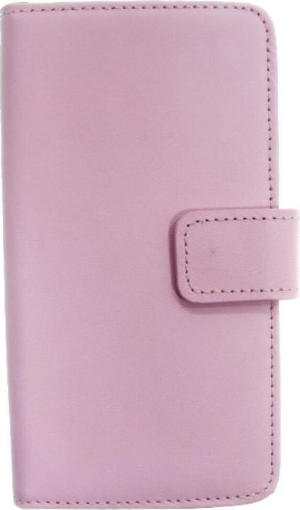 Produktbild OEM Slim Leather Book Case for HTC M7 for - pink 4250710548125 (HTC One)