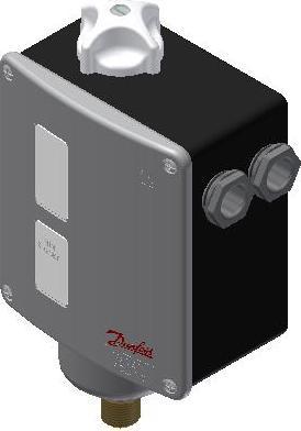 Actual product image Danfoss RT112 Pressostat - 01-11 bar RT112 Pressostat 01-11 bar G3/8