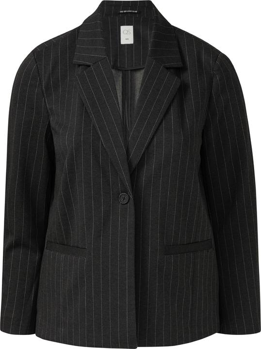 Immagine prodotto s.Oliver Indoor-Blazer Gemusterter Blazer aus Interlockjersey (46)