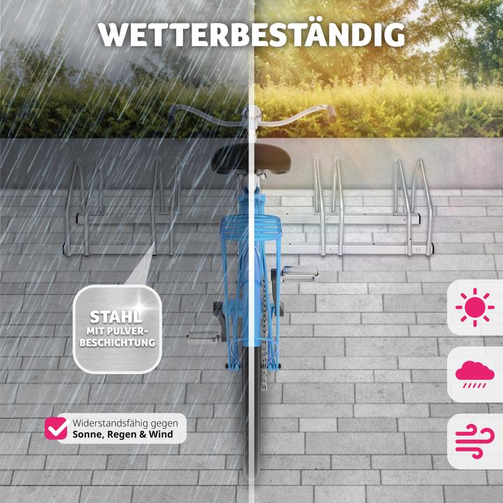 Actual product image tectake Bicycle stand