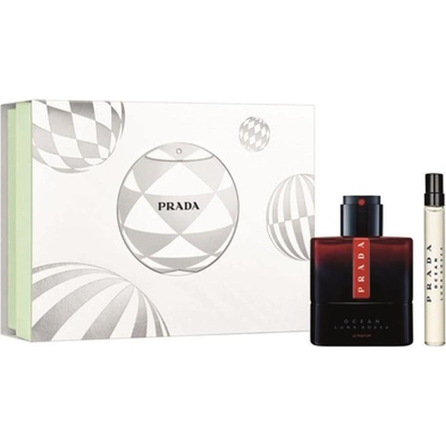 Prada Luna Rossa Ocean Parfum Geschenk-Set 2024 - 50ml Parfum und 10ml (Parfum Set) (LF4093)