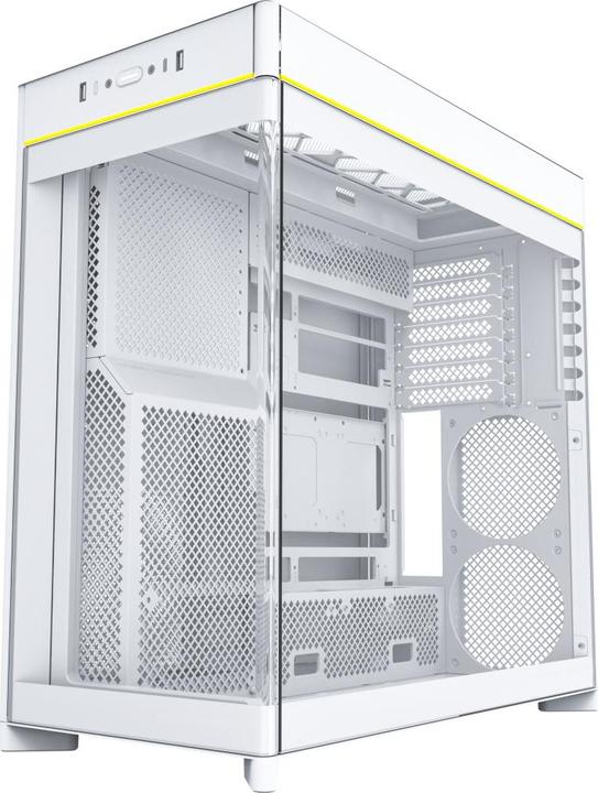 Produktbild Montech HS02, ATX Mid-Tower PC-Gehäuse, Gaming-PC, High-Airflow, reversibles Layout, stabile gebogen (ATX, mATX, Mini-ITX)