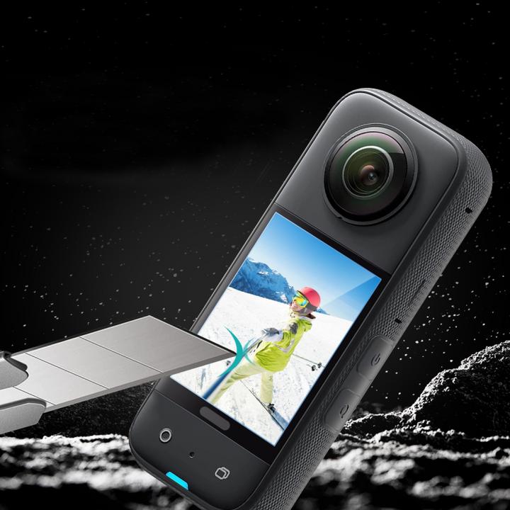 Produktbild Puluz 2er Set Display Schutz Panzerglas Insta360 One X3 (One X3)