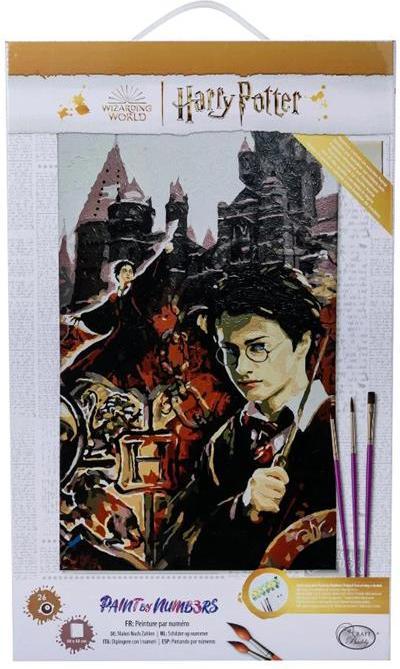 Produktbild Craft Buddy Harry Potter, 30x30cm Paint By Numbers Kit