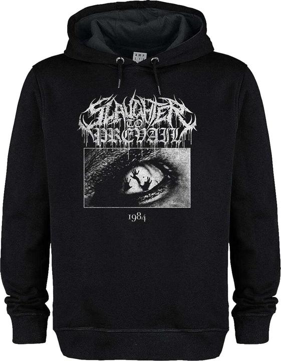 Produktbild Amplified 1984 Metal Logo Kapuzenpullover (L)