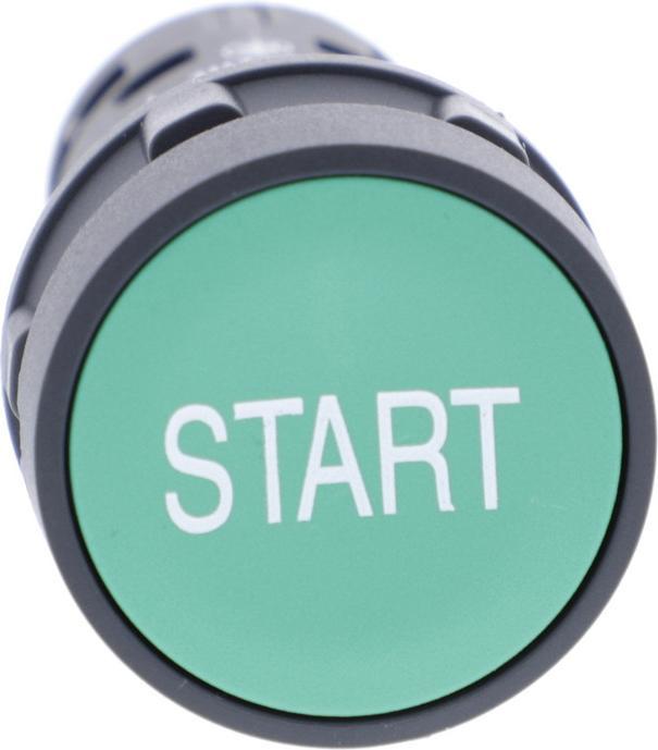 Produktbild Schneider Electric 22mm Push Button Flush Green NO "START"