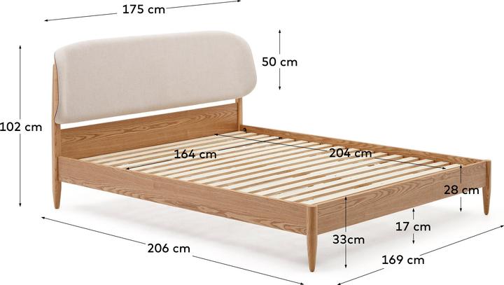Produktbild Kave Home Octavia (160 x 200 cm)
