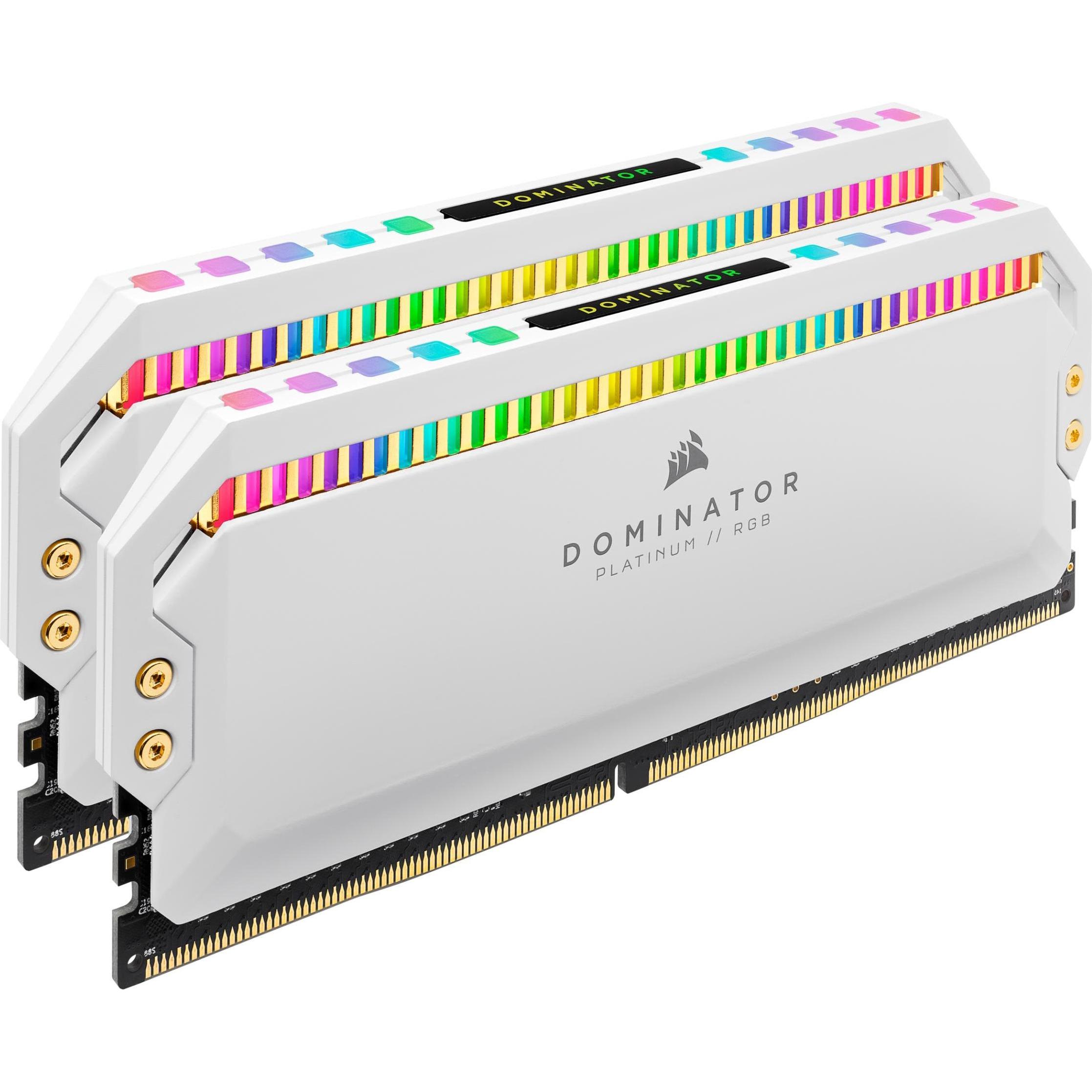 Thumbnail - Corsair Dominator Platinum RGB (2 x 16GB, 3200 MHz, DDR4-RAM, DIMM), RAM, Weiss