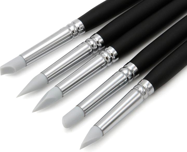 Image du produit Paintersisters Set de pinceaux en silicone (7 mm)