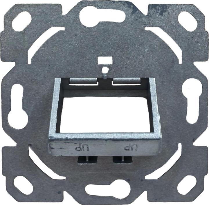 Productafbeelding Wirewin Keystone lege doos voor 2 modules, inbouw, schakelprogramma compatibel, RAL9010 Keystone systeem