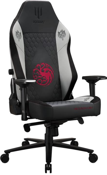 Subsonic Apollon Collector / House Of The Dragon Black seat + grey/red