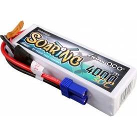 Thumbnail - Gens Ace G-Tech Soaring 4000mAh 14.8V 30C 4S1P Lipo Battery (14.80 V, 4000 mAh)