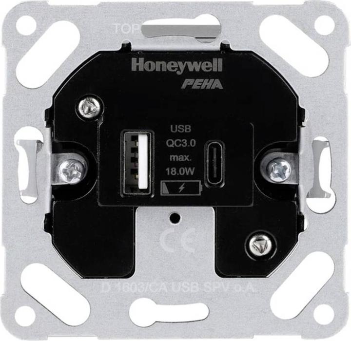 Actual product image IVF Hartmann D 1603/CA USB SPV O.A.USB charging station 3.4A m.1 type 00971403