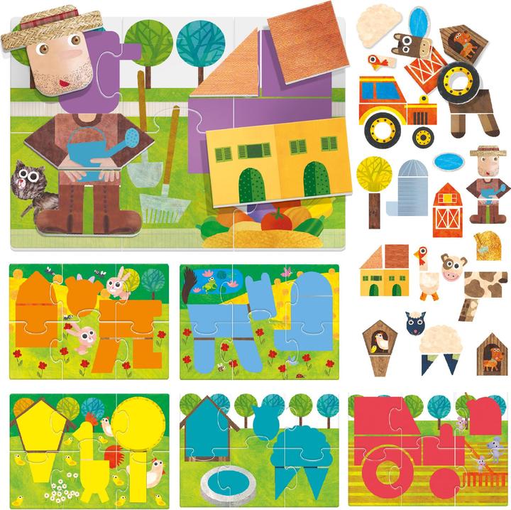 Actual product image Lotto game Montessori (Multilingual)