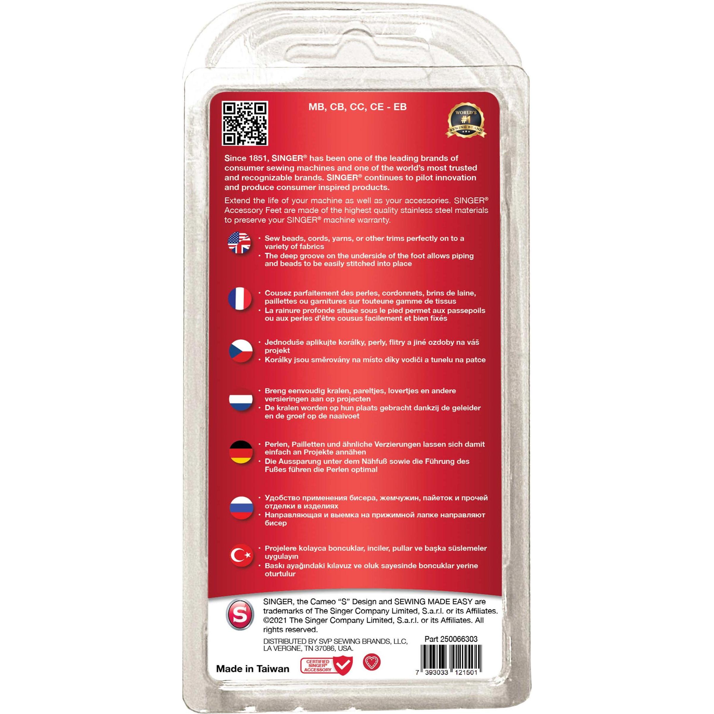 Thumbnail - Singer Perlenfuss, Nähzubehör