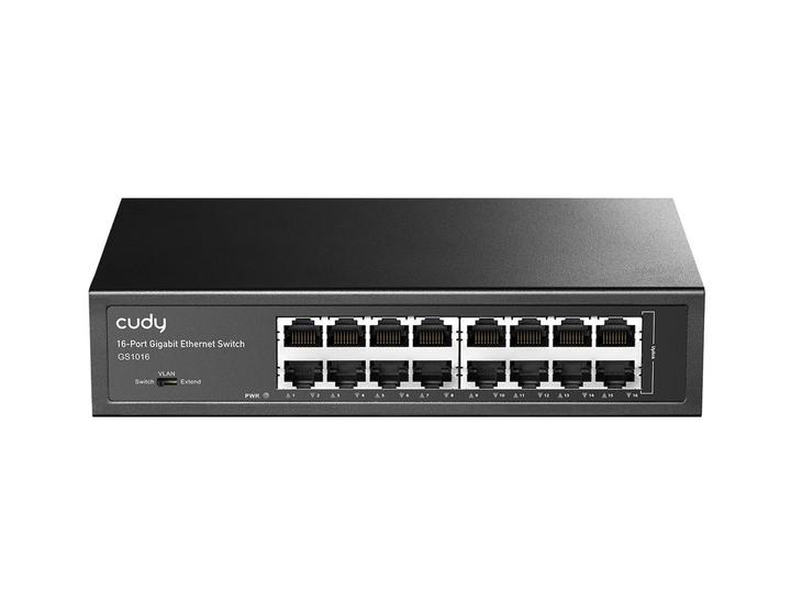 Immagine prodotto Cudy Switch di rete GS1016 Gigabit Ethernet (10/100/1000) Nero (16 porte)