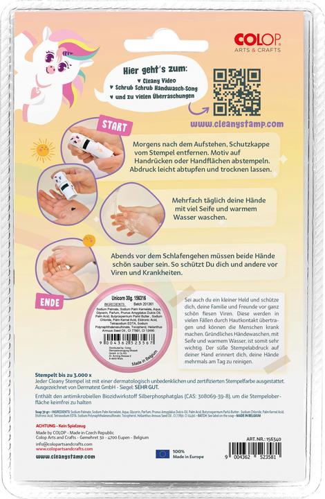 Actual product image Colop little NIO Cleany Stamp Unico retail