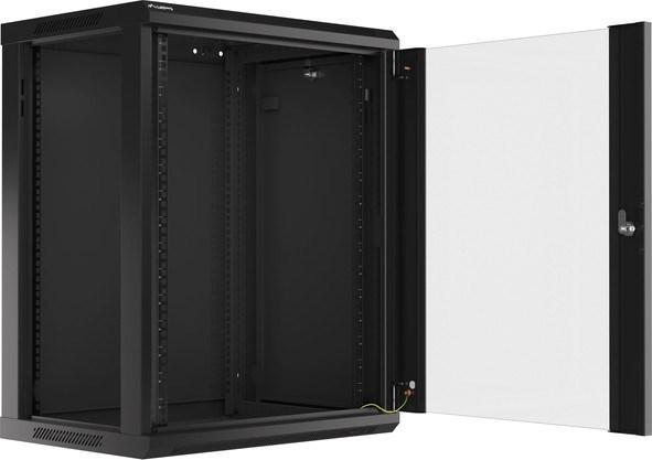 Image du produit Lanberg Rack mural 19 " 15U 600X450mm noir (15 HE, Rack 19 pouces)