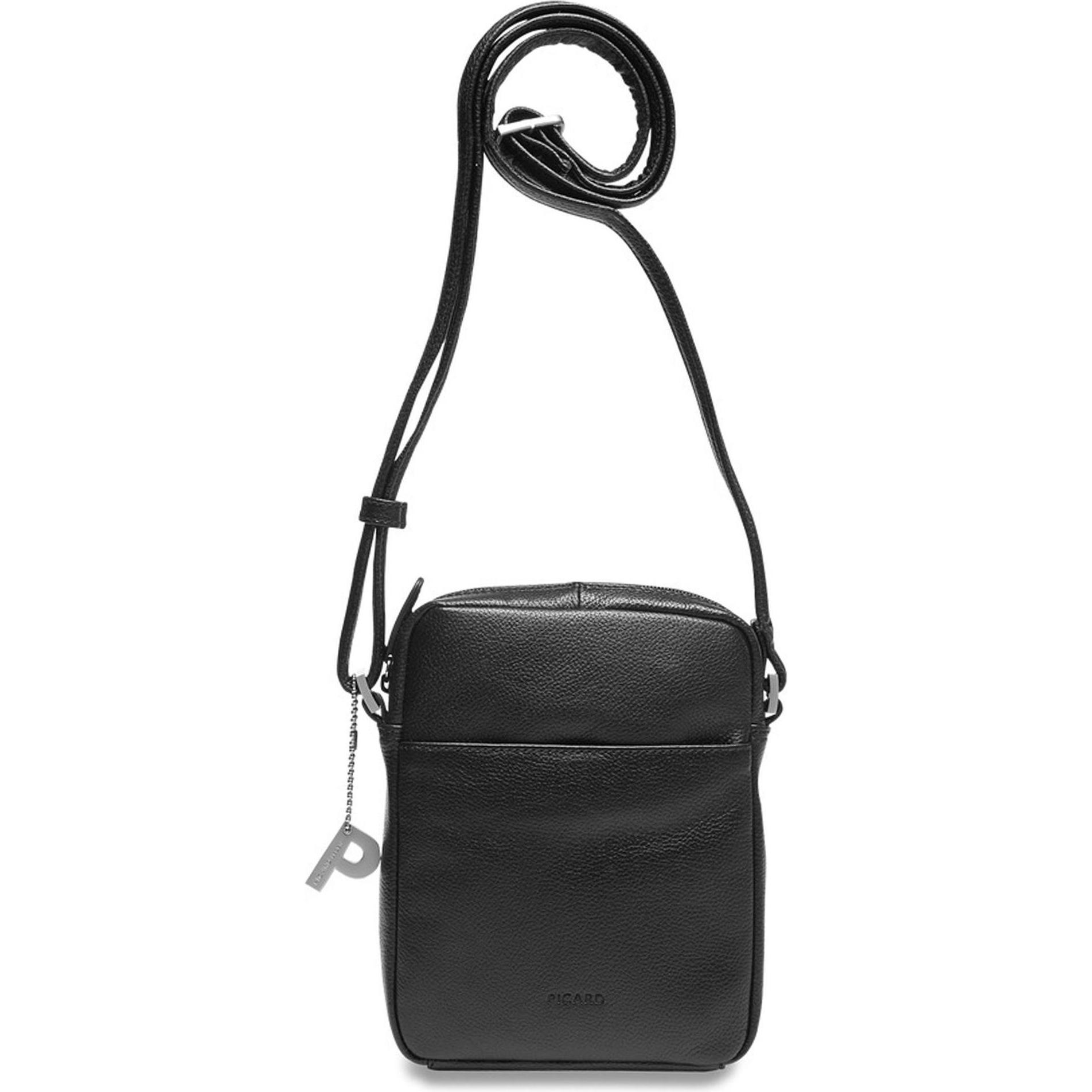 Picard, Handtasche, Milano, Schwarz
