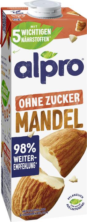 Produktbild Alpro Mandel-Drink Einzelpack (1 x 100 cl)