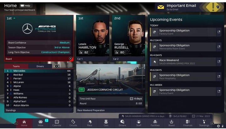 Actual product image F1 Manager 22 (PS5, DE)