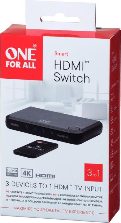 Produktbild One for All SV1632 4K HDMI Umschalter