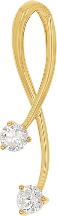 Image du produit Amor Pendentif pour femme, or 375, zirconium synth. (Or 375, 9 ct)