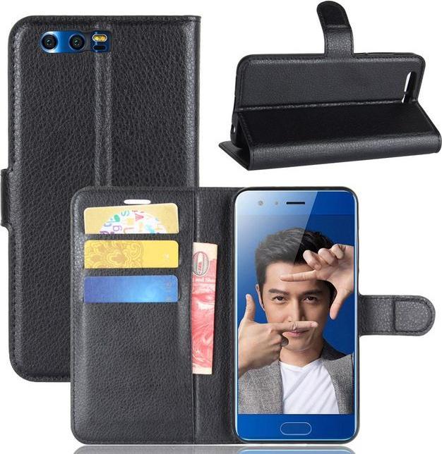 Produktbild MU Classic Leder Litchi Hülle (Honor 9)