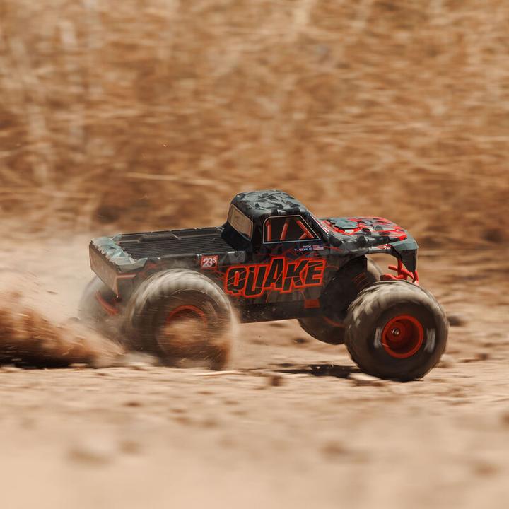 Immagine prodotto Arrma Monster Truck QUAKE 223S DSC ARTR 1:10 - Rot (ARR Quasi lettura a corredo)