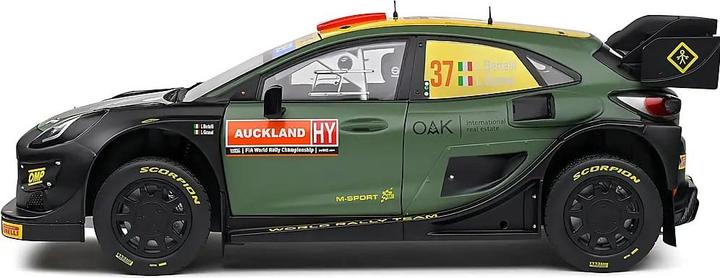 Actual product image Solido 1:18 Ford Puma Rally 1 2022 #7 black