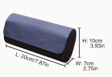 Produktbild Nevarone Uhrenetui schwarz (3 Uhren)