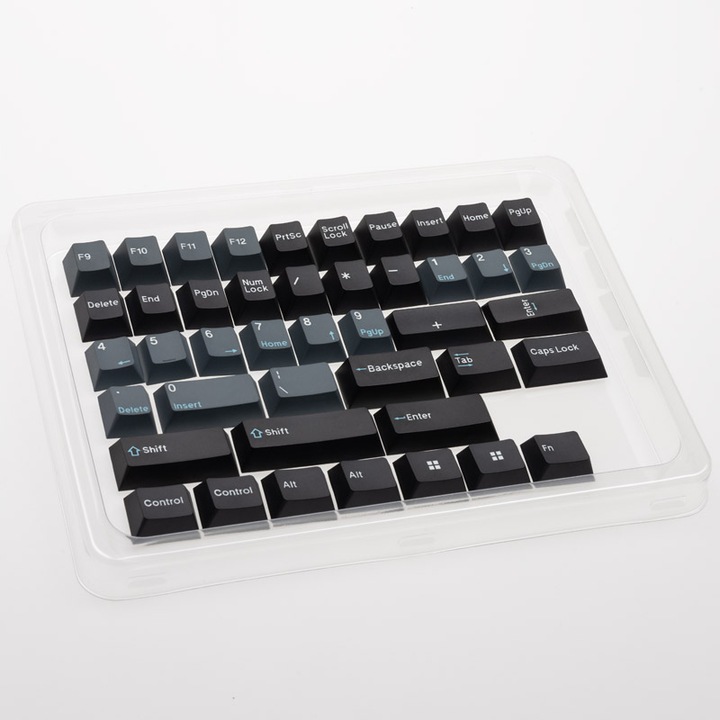 Actual product image Ducky Skyline PBT Tripleshot Set - 133 Keycaps