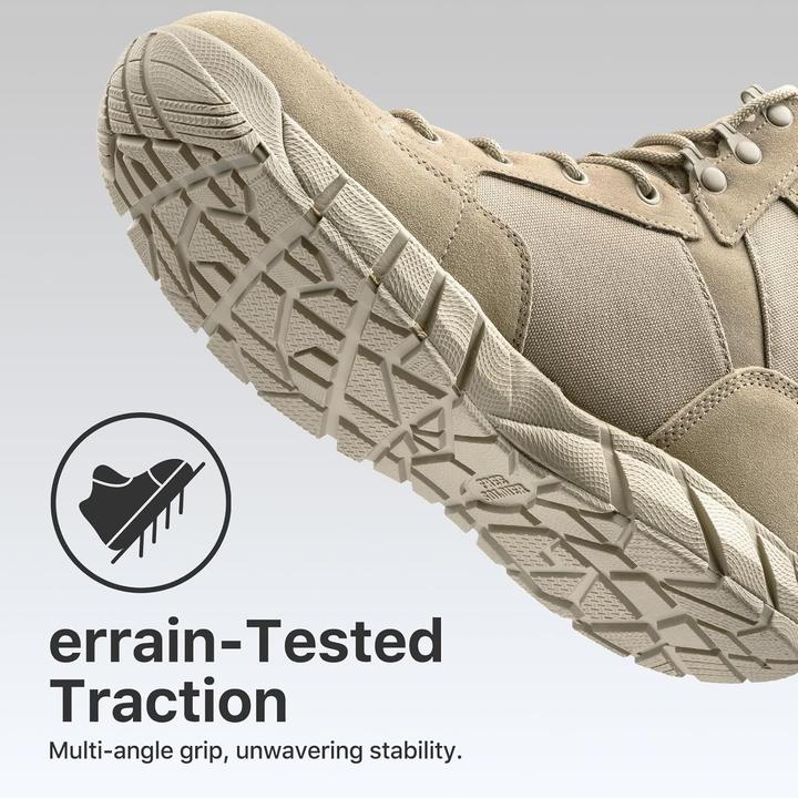 Actual product image Free Soldier Tactical Combat Boots (42.5)