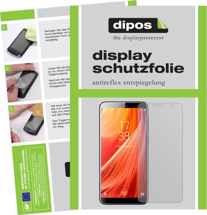 Produktbild Dipos Displayschutzfolie Antireflex (2 Stk., Homtom s7)