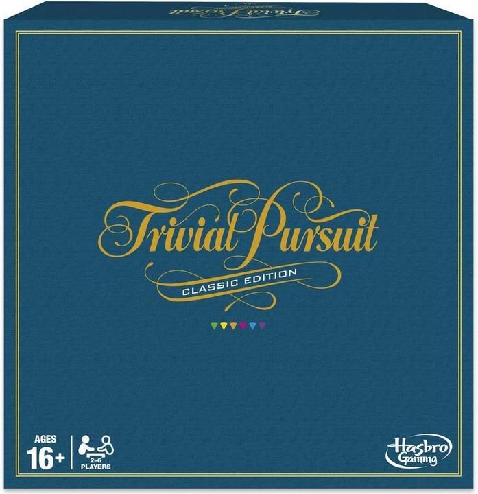 Actual product image Hasbro Gaming Trivial Pursuit Game: Classic Edition Board game Educational (Finnish)