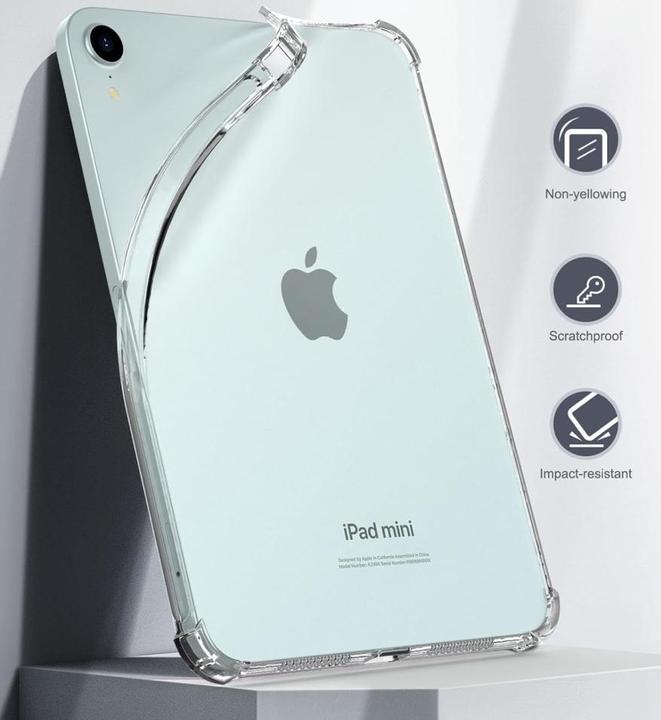 Actual product image Screenguard Crystal Soft Airbag Bumper (Apple iPad mini 2024)
