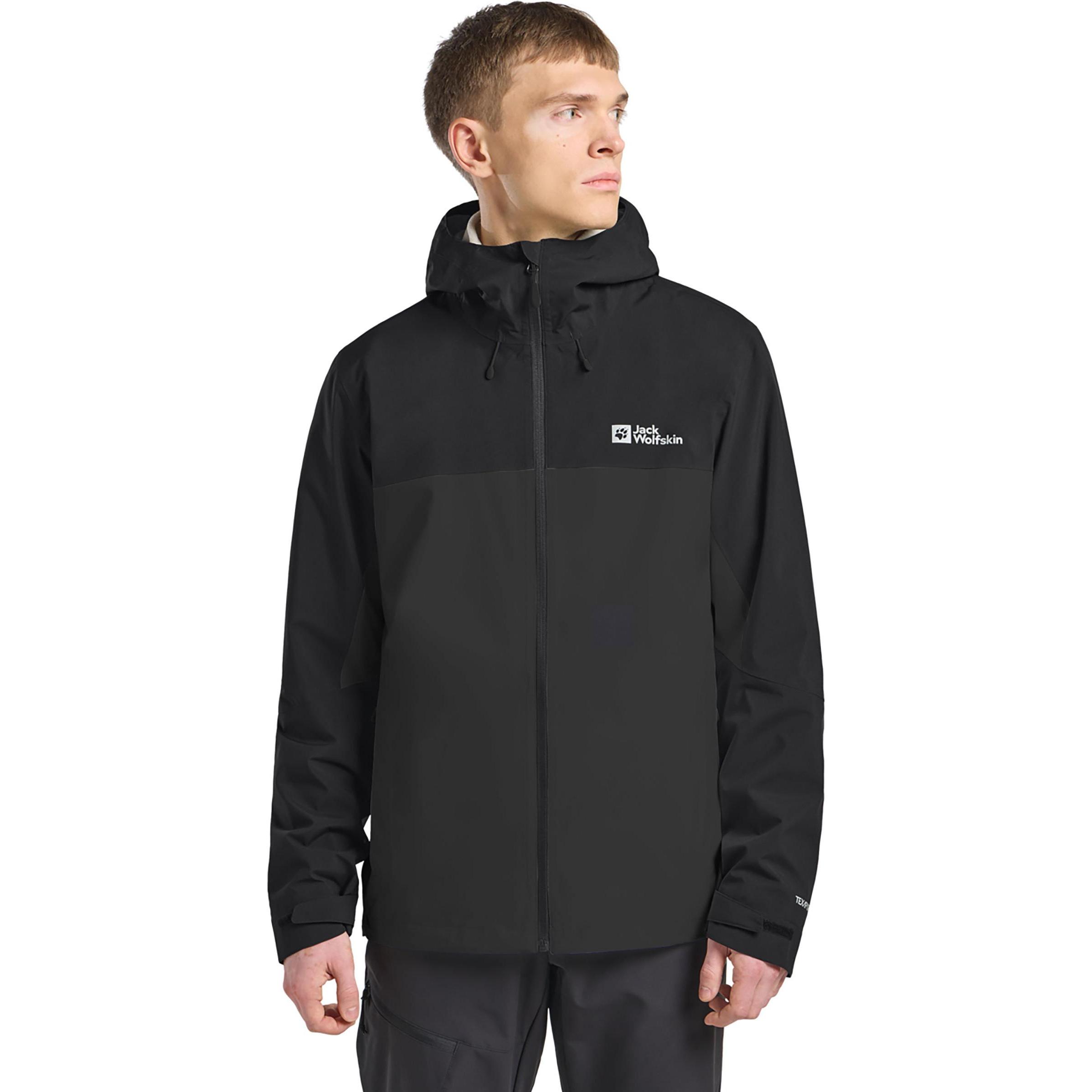 Thumbnail - Jack Wolfskin, Herren, Jacke, Weiltal 2L Jkt M (M), Schwarz, M