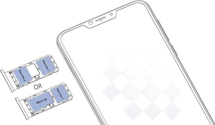 Produktbild Cubot P20 (64 GB, Gradient, 6.18", Hybrid Dual SIM, 4G)
