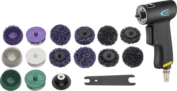 Produktbild HAZET Borstenschleifer Satz 9033-11/17 ∙ Anzahl Werkzeuge: 17