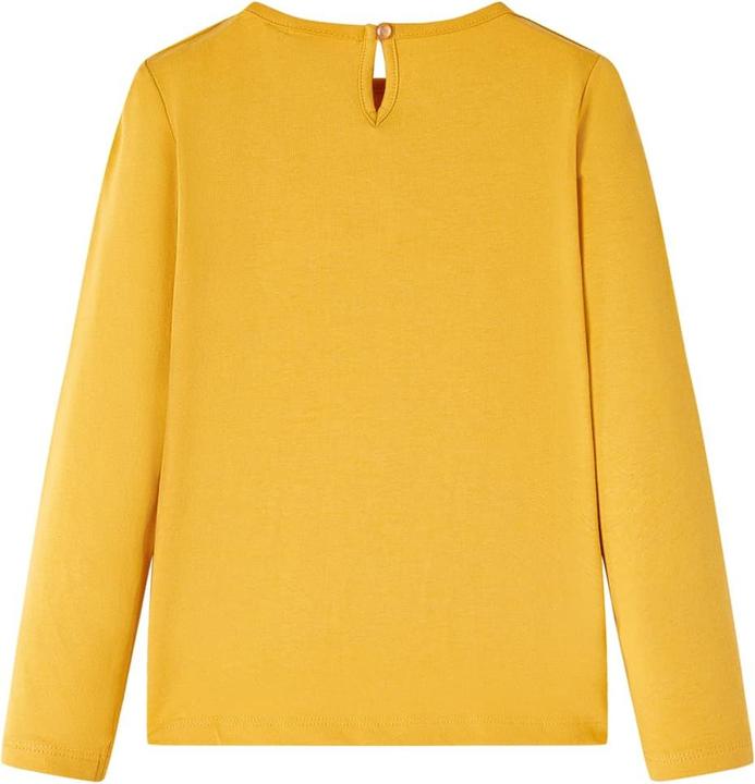 Produktbild vidaXL Kinder-Langarmshirt Dunkelgrün 116,Material: 95 (116)