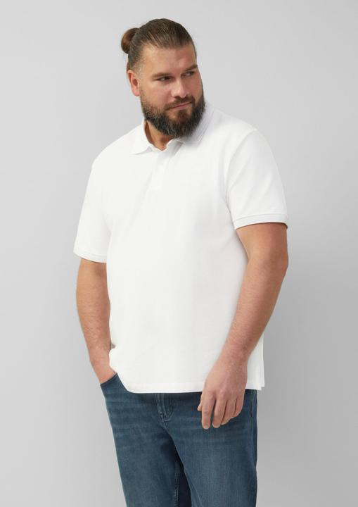 Actual product image S.Oliver Polo-Shirt Poloshirt aus Baumwollpiqué (4XL)