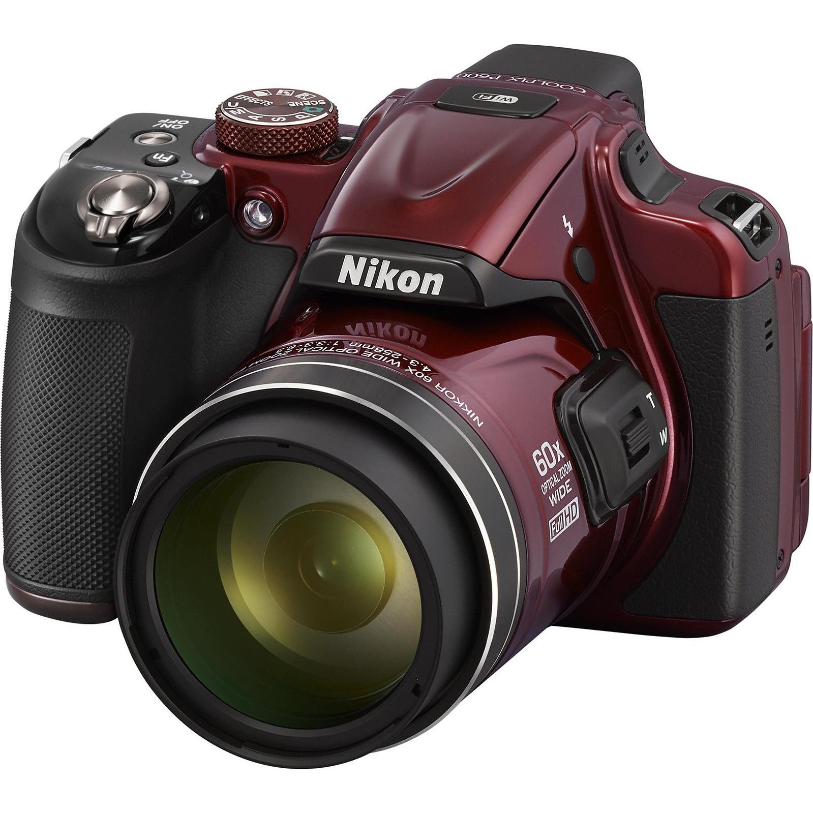 Nikon COOLPIX P600 レッド Wi-Fi機能付き Nikon Coolpix P600 - kaufen bei Digitec