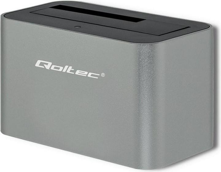 Actual product image Qoltec 50315 HDD/SSD Docking Station (USB-A, 1 portion)
