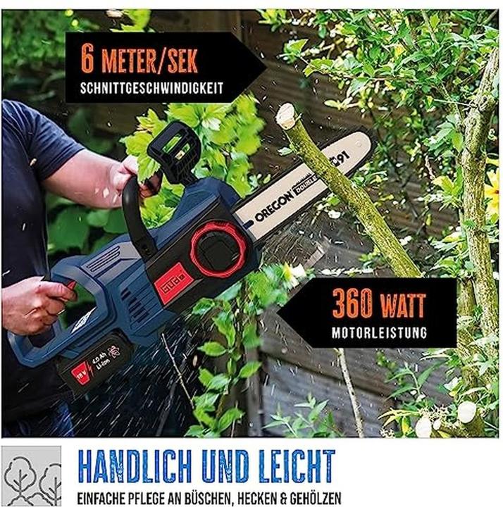 Produktbild Güde Akku Kettensäge KS 18-401-30 (58406) (Akku Kettensäge)